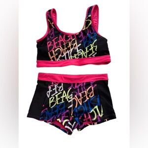 Justice Girls Bikini Set - Size Large (12-14) - NWT